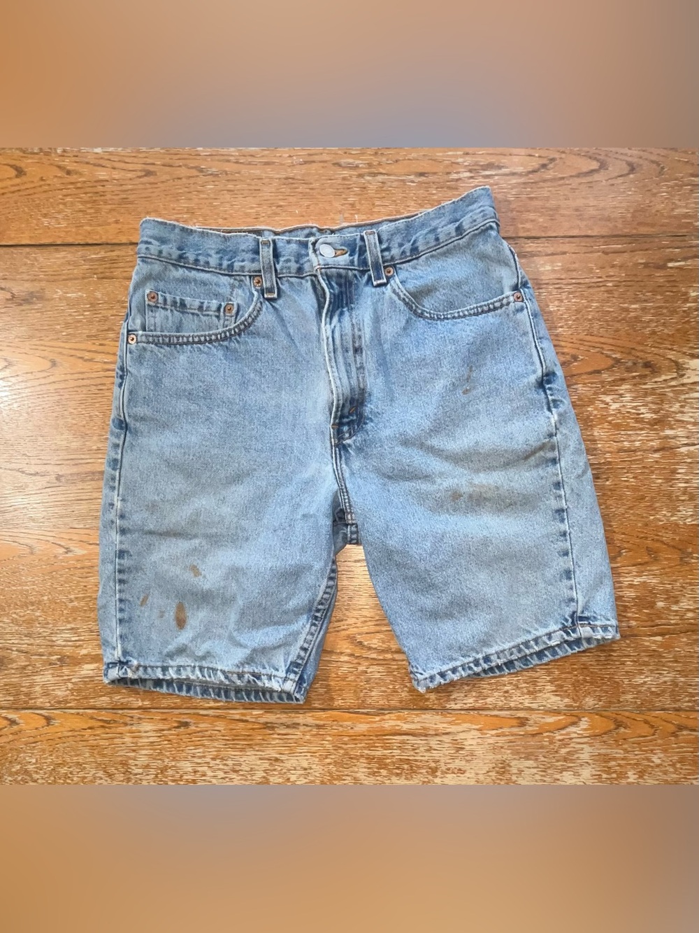 Vintage 90s Levi’s 503’s Denim Shorts Size 32 Mens